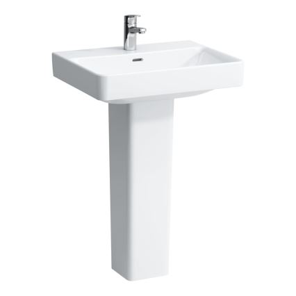 LAUFEN H8109630001091 - Galda virsmas izlietne/pie sienas stiprināma PRO 60x46,5 cm keramika/balta