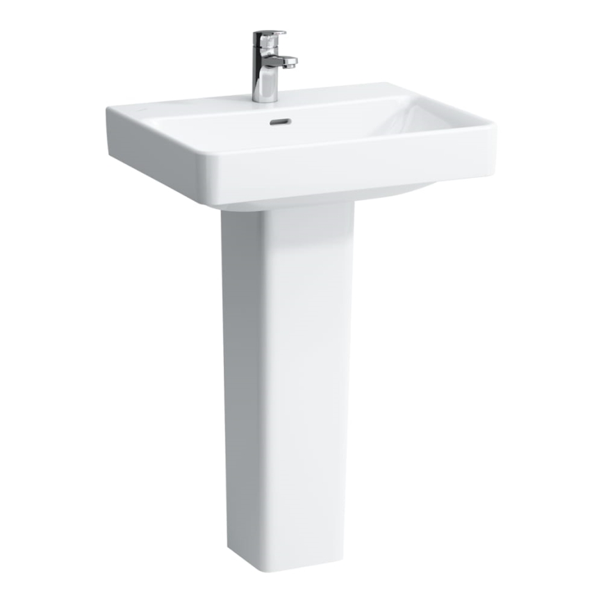LAUFEN H8109630001091 - Galda virsmas izlietne/pie sienas stiprināma PRO 60x46,5 cm keramika/balta