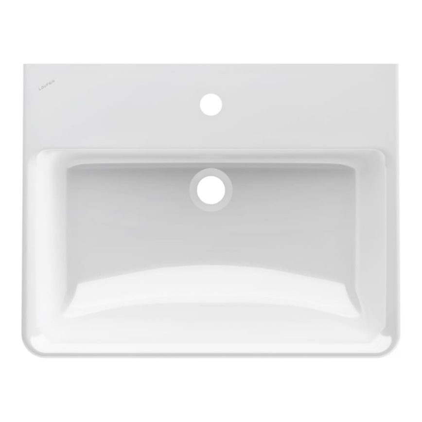 LAUFEN H8109630001091 - Galda virsmas izlietne/pie sienas stiprināma PRO 60x46,5 cm keramika/balta