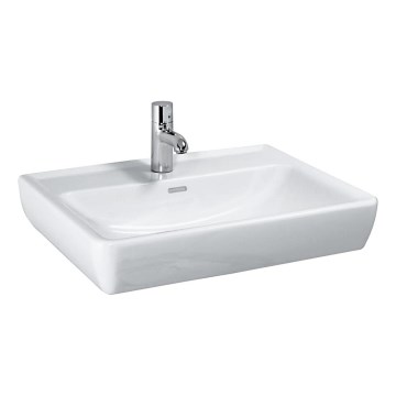 LAUFEN H8189510001041 - Galda virsmas izlietne/pie sienas stiprināma PRO 55x48 cm keramika/balta