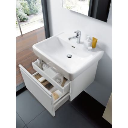LAUFEN H8189510001041 - Galda virsmas izlietne/pie sienas stiprināma PRO 55x48 cm keramika/balta
