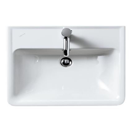 LAUFEN H8189510001041 - Galda virsmas izlietne/pie sienas stiprināma PRO 55x48 cm keramika/balta