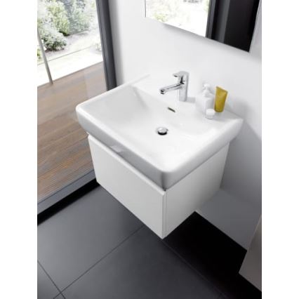 LAUFEN H8189520001041 - Galda virsmas izlietne/pie sienas stiprināma PRO 60x48 cm keramika/balta