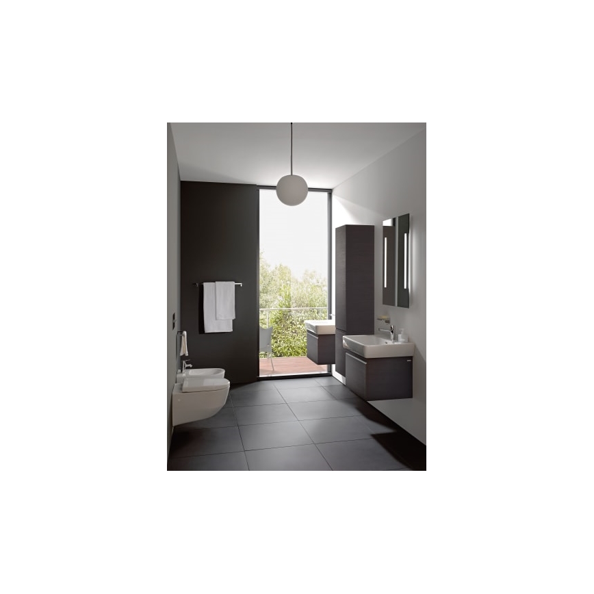 LAUFEN H8189520001041 - Galda virsmas izlietne/pie sienas stiprināma PRO 60x48 cm keramika/balta