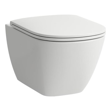 LAUFEN H8200800000001 - Pie sienas stiprināms tualetes pods LUA keramika/balta
