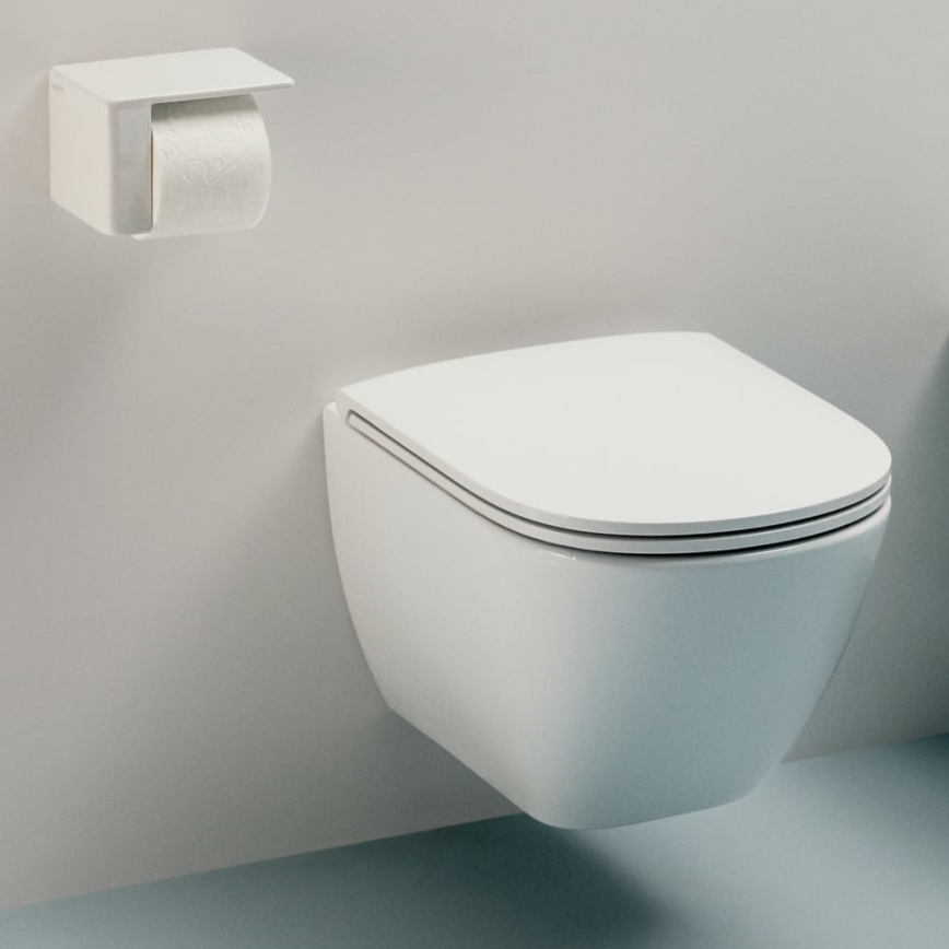 LAUFEN H8200800000001 - Pie sienas stiprināms tualetes pods LUA keramika/balta