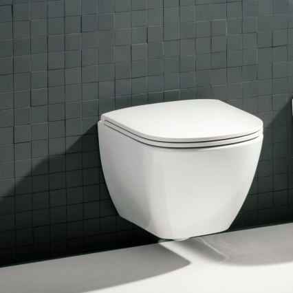 LAUFEN H8200800000001 - Pie sienas stiprināms tualetes pods LUA keramika/balta