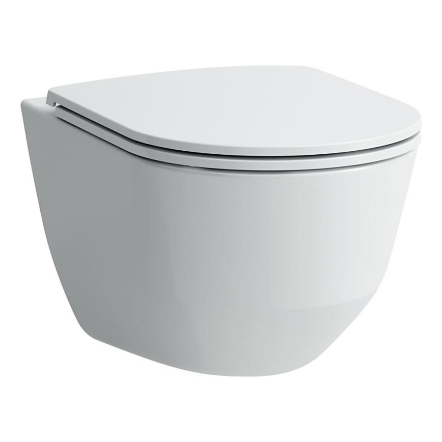 LAUFEN H8209664000001 - Pie sienas stiprināms tualetes pods PRO keramika/balta