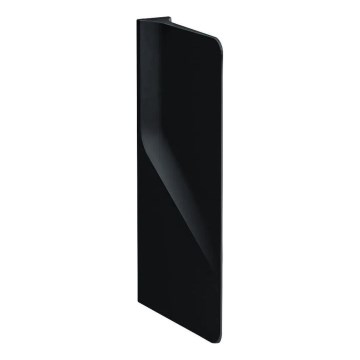 LAUFEN H8472800200001 - Pisuāra dalītājs VAL 69 x 37 cm, keramika / spīdīgi melna apdare