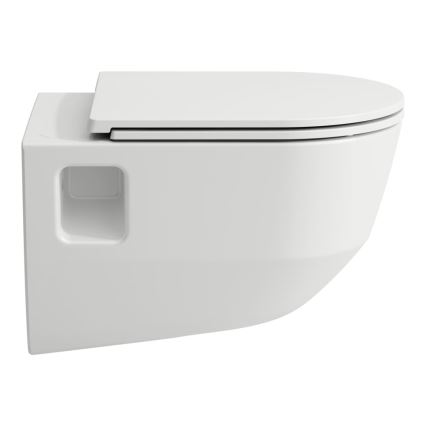LAUFEN H8669540000001 - Karājamais WC PRO keramika/balta + tualetes sēdeklis SoftClose PRO duroplasts/balts