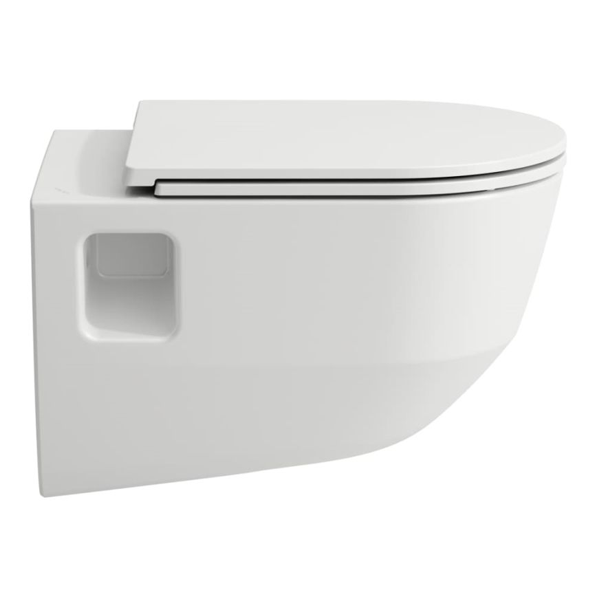 LAUFEN H8669540000001 - Karājamais WC PRO keramika/balta + tualetes sēdeklis SoftClose PRO duroplasts/balts