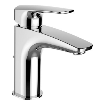 LAUFEN HF500701100000 - Izlietnes krāns + noteka ar pārplūdi LAURIN 16,2 cm spīdīgi hromēts
