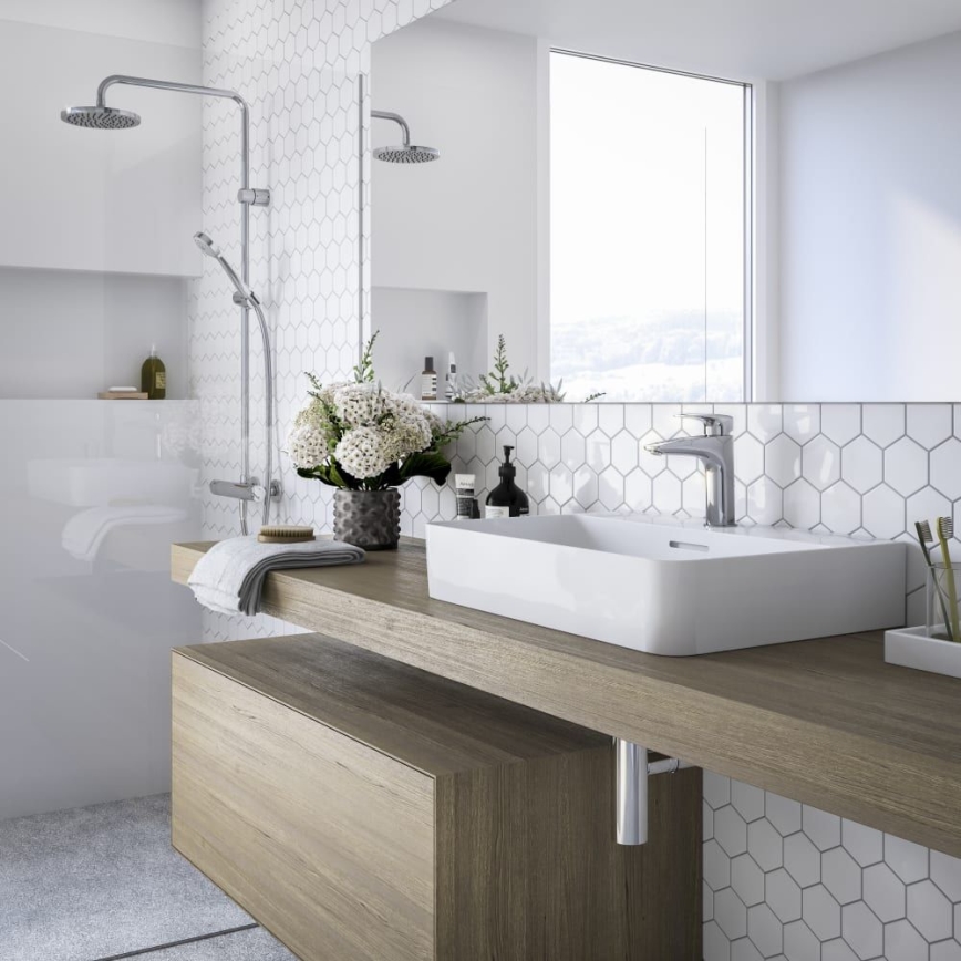 LAUFEN HF500702100000 - Izlietnes jaucējkrāns LAURIN 16,2 cm spīdīgs hroms