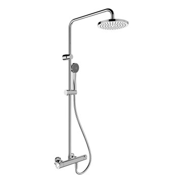 LAUFEN HF500957100600 - Dušas komplekts ar CITYPRO termostatisko jaucējkrānu, hroma apdare