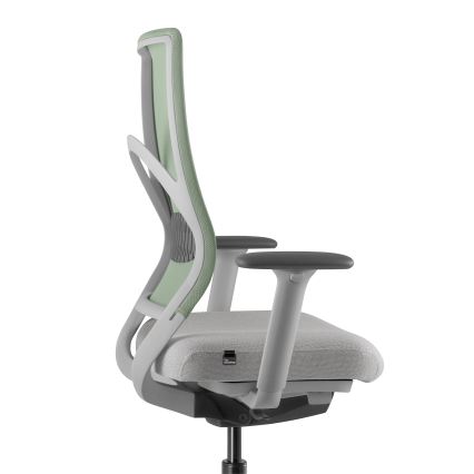 LD Seating - Biroja krēsls ARCUS pelēks/zaļš