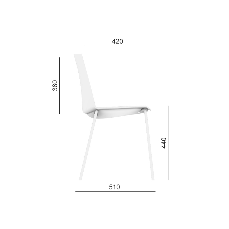 LD Seating - Biroja krēsls SKY melns