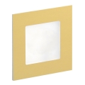 LDST AN-01-SZ-BZ9 - LED kāpņutelpas gaismeklis ANGEL 9xLED/1.2W/230V zelta 6500K