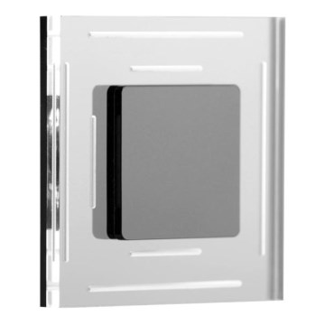 LDST SP-01-CB-BC8- LED kāpņu telpas gaismeklis SPACE 8xLED/1,2W/230V glancēts melns