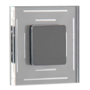 LDST SP-01-SC-BZ8- LED kāpņu telpas gaismeklis SPACE 8xLED/1,2W/230V matēts melns