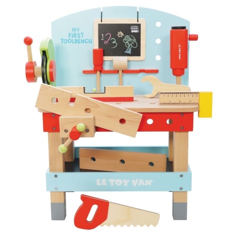Le Toy Van - Mans pirmais darba galds ar instrumentiem
