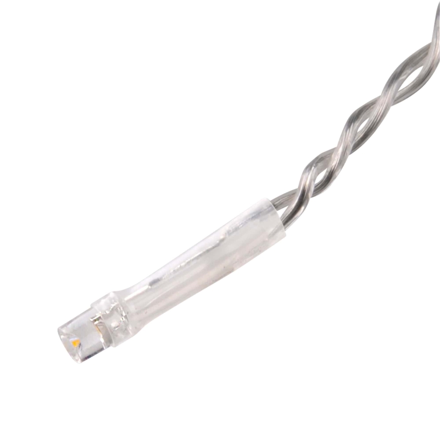LED aizkars ESTELLA 47xLED/8 režīmi 3,5 m silti balta