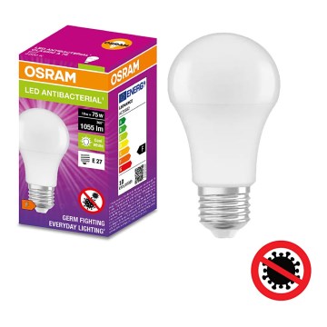 LED Antibakteriāla spuldze A75 E27/10W/230V 4000K - Osram