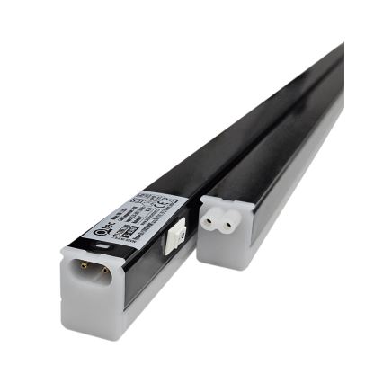 LED apakšējais skapja gaismeklis TUBE LED/18W/230V 120 cm melns