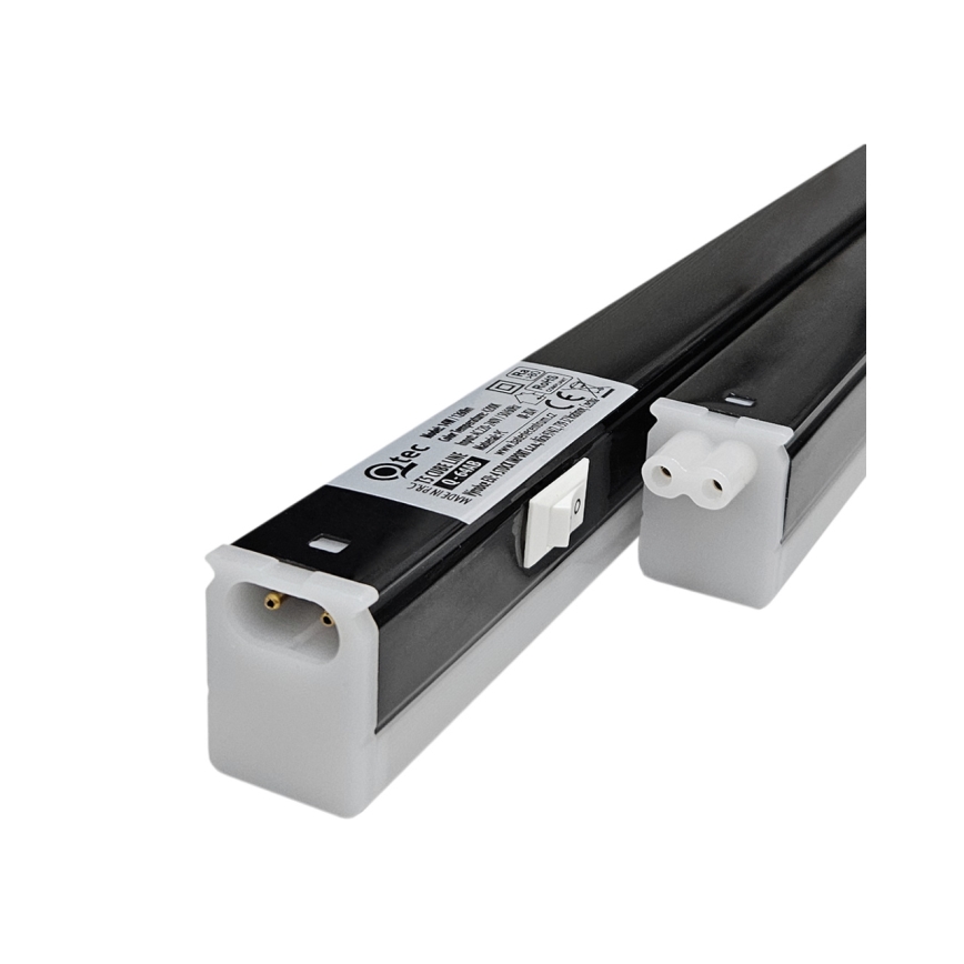 LED apakšskapja gaismeklis TUBE LED/14W/230V 90 cm melns