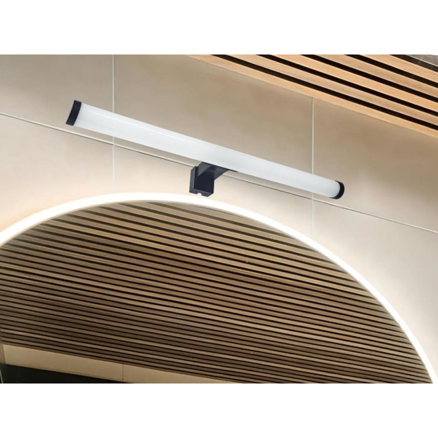 LED apgaismojums spogulim vannas istabai LED/10W/230V 45 cm IP44 melns