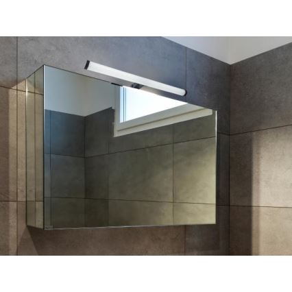 LED apgaismojums spogulim vannas istabai LED/10W/230V 45 cm IP44 melns