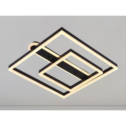 LED aptumšināms griestu gaismeklis LED/95W/230V 3000-6500K + tālvadības pults