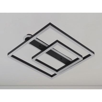 LED aptumšināms griestu gaismeklis LED/95W/230V 3000-6500K + tālvadības pults