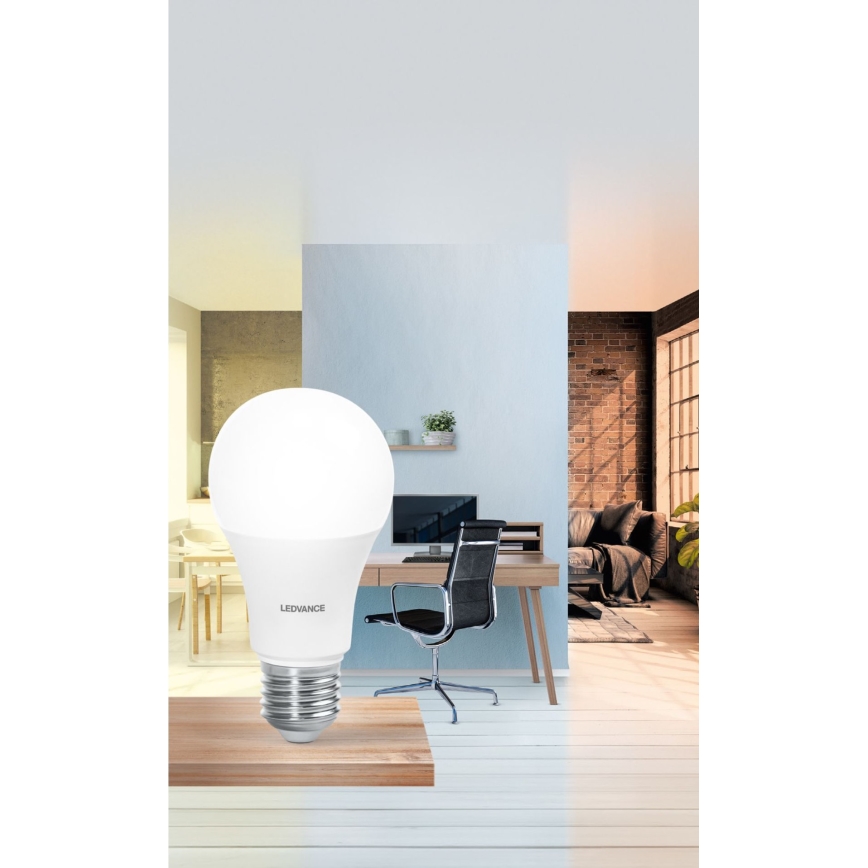 LED Aptumšojama antibakteriāla spuldze A40 E27/9W/230V Wi-Fi - Ledvance