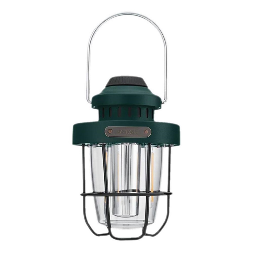 LED Aptumšojama āra pendant rechargeable lampa LED/5W/5V 2700-6500K IP44