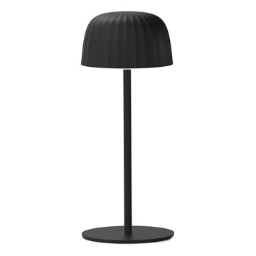 LED Aptumšojama āra uzlādējama galda lampa VIVIEN LED/3W/5V 2700K 1600 mAh IP54 melna