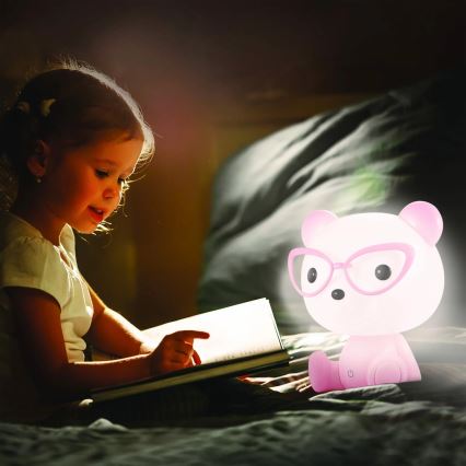 LED Aptumšojama bērnu skārienvadāma lampa BIBI LED/2,5W/3,7V 1200 mAh