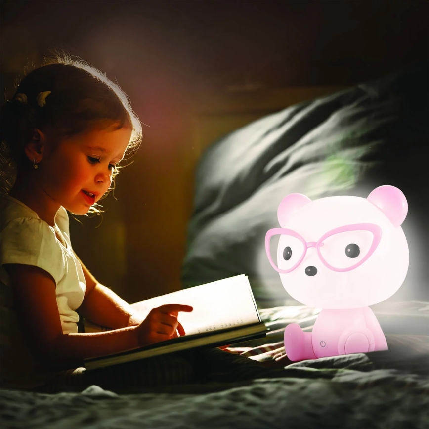 LED Aptumšojama bērnu skārienvadāma lampa BIBI LED/2,5W/3,7V 1200 mAh