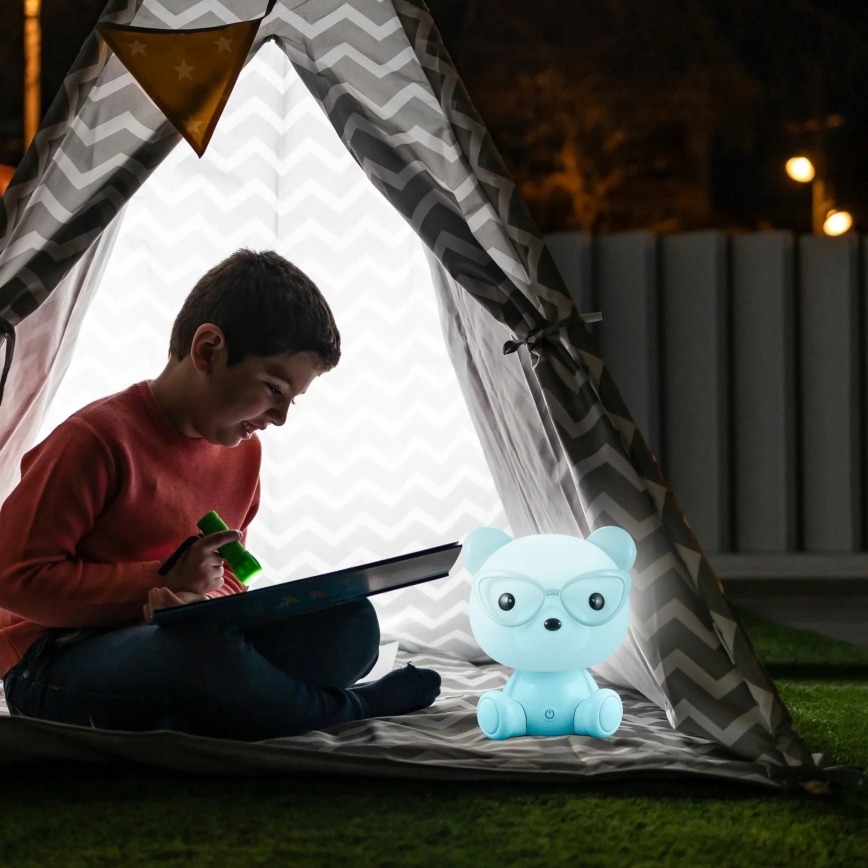 LED Aptumšojama bērnu skārienvadāma lampa BIBI LED/2,5W/3,7V 1200 mAh