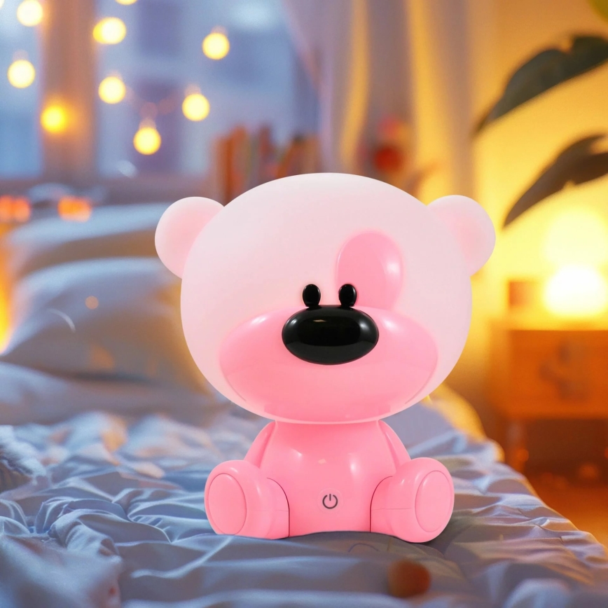 LED Aptumšojama bērnu skārienvadāma lampa BIBI LED/2,5W/3,7V 1200 mAh
