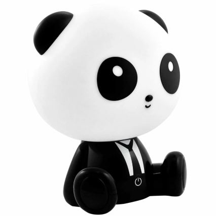 LED Aptumšojama bērnu skārienvadāma lampa PANDA LED/2,5W/3,7V 1200 mAh