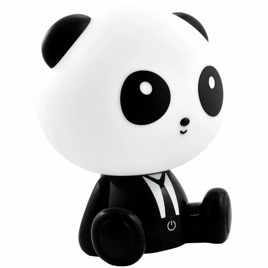 LED Aptumšojama bērnu skārienvadāma lampa PANDA LED/2,5W/3,7V 1200 mAh