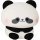 LED Aptumšojama bērnu skārienvadāma lampa PANDA LED/2W/3,7V 1200 mAh