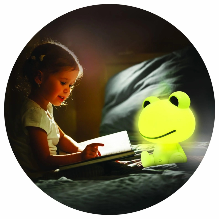 LED Aptumšojama bērnu skārienvadāma lampa VARDE LED/2,5W/3,7V 1200 mAh