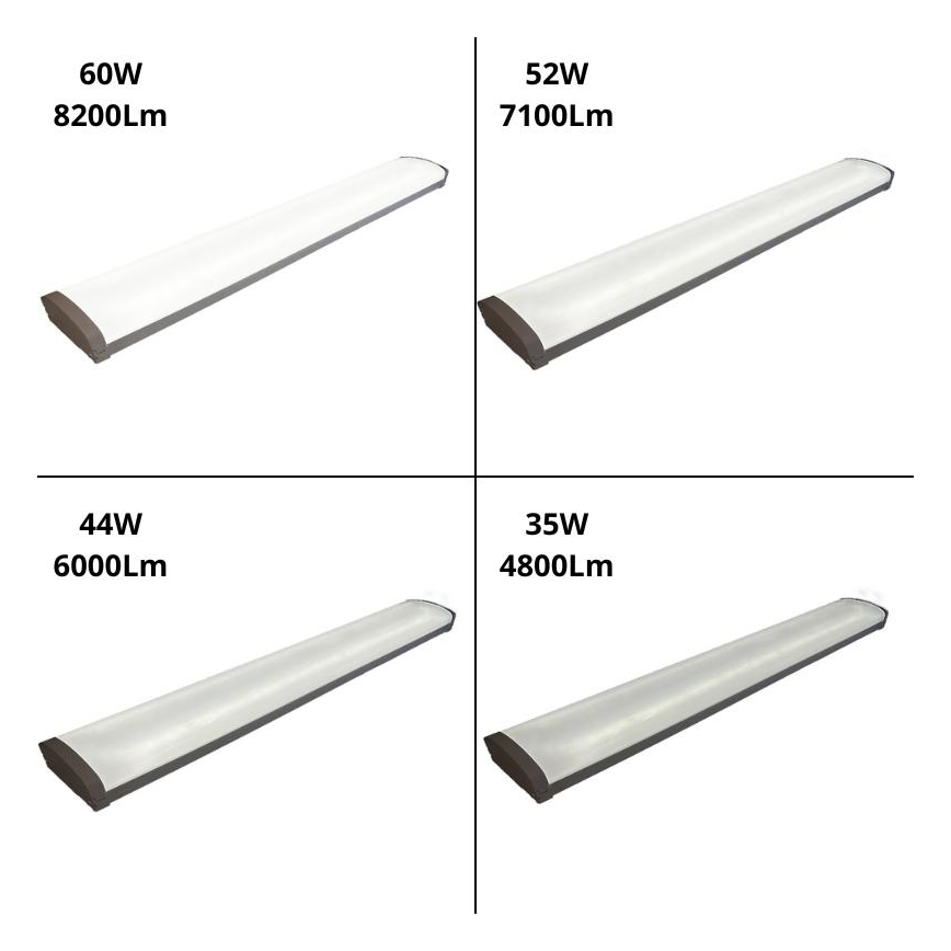 LED Aptumšojama dienasgaismas lampa LED/35W/44W/52W/60W/230V 4000K 120 cm