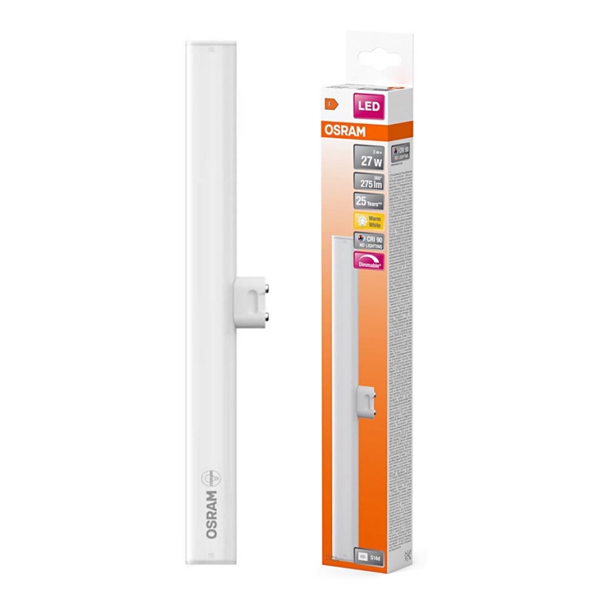 LED Aptumšojama dienasgaismas spuldze S14d/3W/230V 2700K 30 cm CRI 90 - Osram