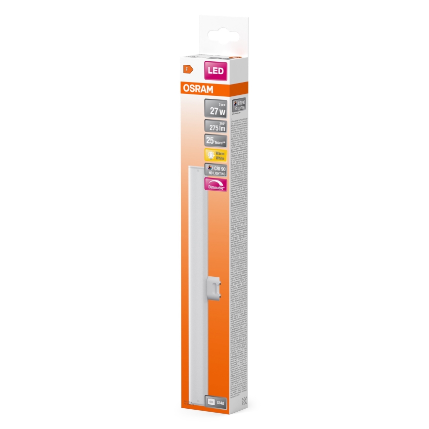 LED Aptumšojama dienasgaismas spuldze S14d/3W/230V 2700K 30 cm CRI 90 - Osram