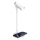 LED Aptumšojama galda lampa ar bezvadu Qi lādētāju TIT LED/12W/230V balta