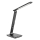 LED Aptumšojama galda lampa ar ekrānu LED/9W/230V, melna