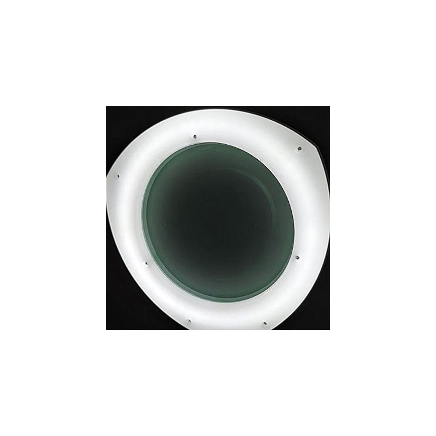 LED Aptumšojama galda lampa ar palielināmo stiklu un stiprinājumu LED/8W/12/230V
