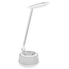 LED Aptumšojama galda lampa ar skaļruni MOANA MUSIC LED/6W/230V
